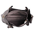 Сумка жіноча Fashion 2 в 1 темно-сіра 408869Dg, фото 3