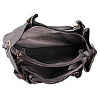 Сумка жіноча Fashion 2 в 1 темно-сіра 408869Dg, фото 4