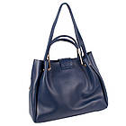 Сумка жіноча Fashion 2 в 1 темно-синя 401609Db, фото 3