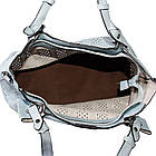 Сумка жіноча Fashion 2 в 1 блакитна 408017Lb, фото 4