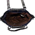 Сумка жіноча Fashion наплічна синя 401260Bl, фото 3