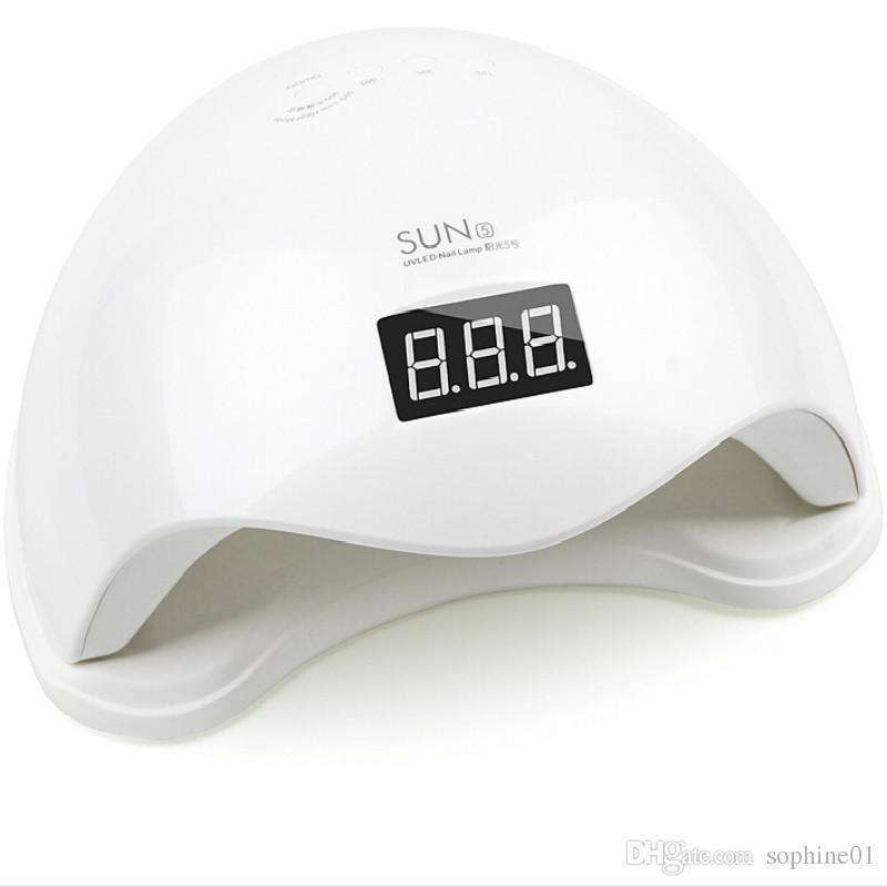 LED UV Лампа для нігтів Sun 5 Nail Lamp 48W біла