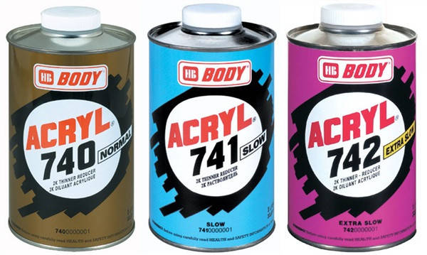 Розріджувач BODY 742 ACRYL экстрамедленный 1л, фото 1