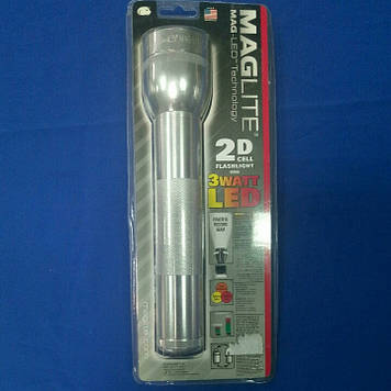 Ліхтарик MagLite LED блист срібло на 2R20