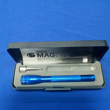 Ліхтарик MagLite 2AAA подар+2R03 блакитний