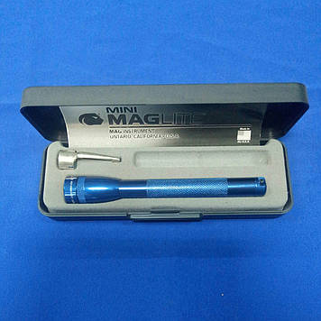 Ліхтарик MagLite 2AAA подар+2R03 синій