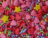 Посипка кондитерська Мікс "Сердечка" 5 кг, фото 3