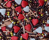 Посипка кондитерська Мікс "Сердечка" 5 кг, фото 4