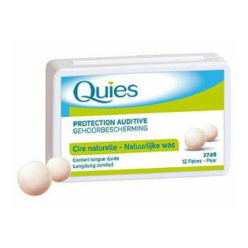 Беруші для сну з воску Quies Wax, 12 пар