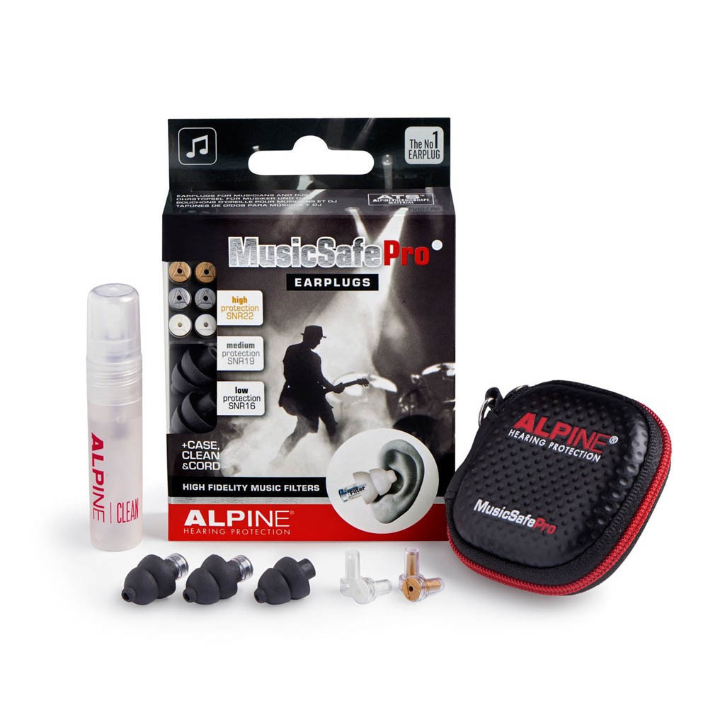 Беруши для музыкантов, диджеев Alpine Hearing Protection MusicSafe Pro (New) Black - фото 2 - id-p1139723965