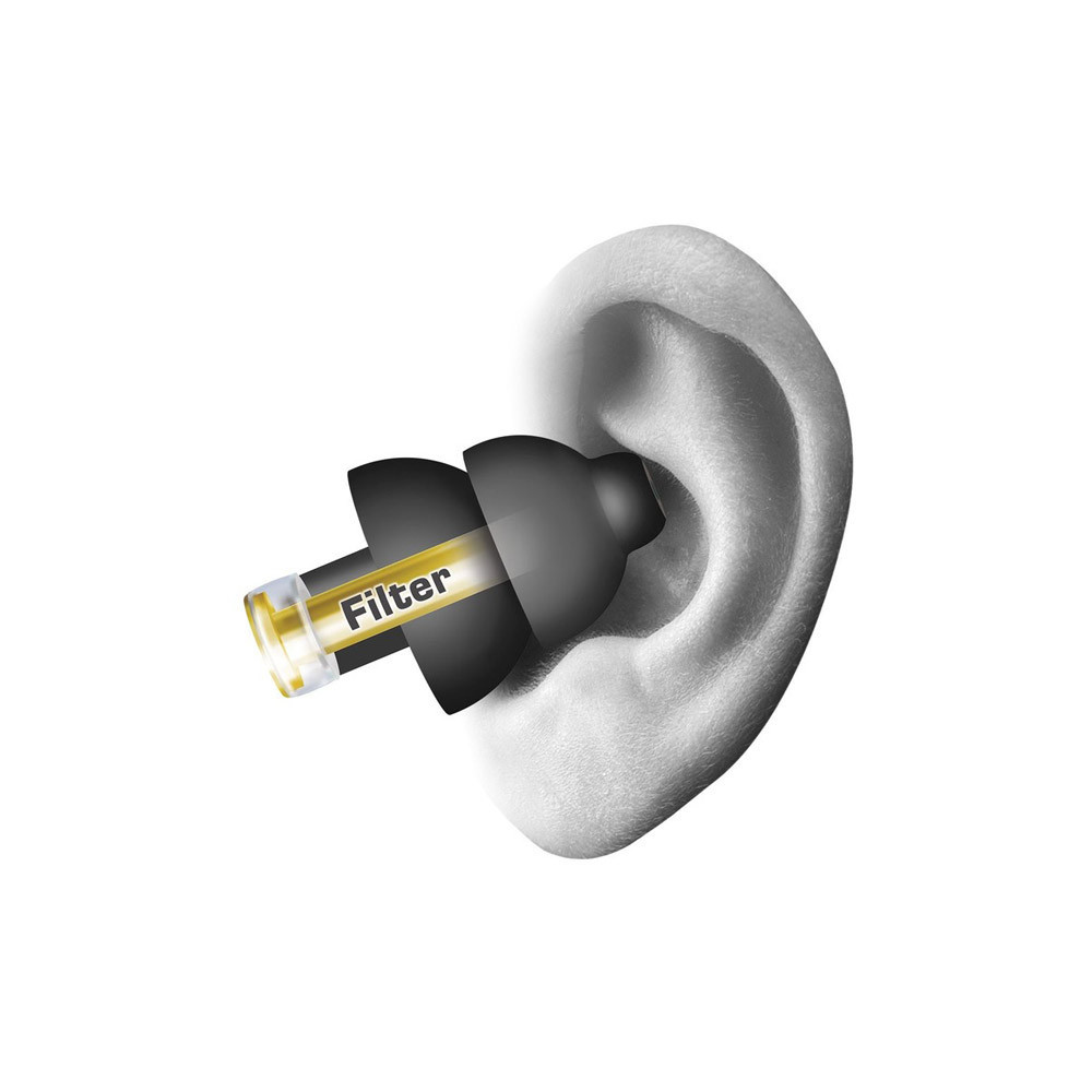 Беруши для музыкантов, диджеев Alpine Hearing Protection MusicSafe Pro (New) Black - фото 8 - id-p1139723965