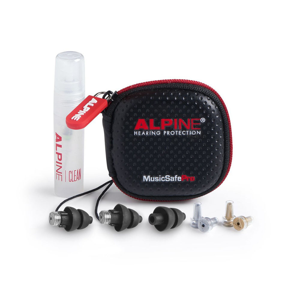 Беруши для музыкантов, диджеев Alpine Hearing Protection MusicSafe Pro (New) Black - фото 1 - id-p1139723965