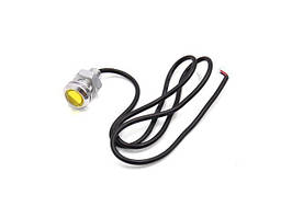 Точкові денні ходові вогні DRL-02 1.5W 100LM 18mm орлине око Зелений