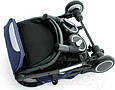 Прогулянкова коляска Bene Baby D200 (синя на чорній рамі) + безкоштовна доставка, фото 10