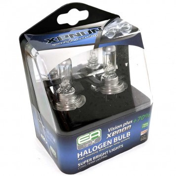 Галогенова лампа EA Light X H7 Vision Plus + 70% PX26d 55w 12v, фото 1