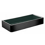 Чорний настінний дозатор для мила Emco LOFT BLACK, фото 6