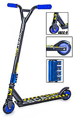 Трюковий самокат Scale Sports Tornado чорно-синій оптом