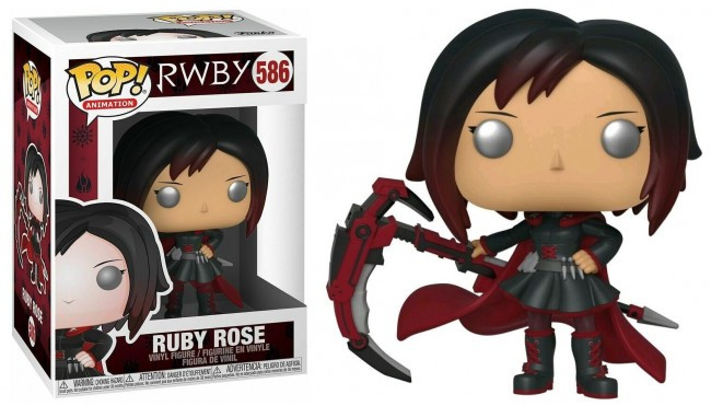 Фігурка Funko Pop Фанко Поп Рубі Роуз Рубі Червоний, Білий, Чорний, Жовтий Ruby Rose 10 см anime RWBY RR 586