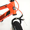 Дитячий двоколісний велосипед RoyalBaby SPACE NO.1 Steel 18", OFFICIAL UA, помаранчевий, фото 8