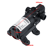 Насос 12 В. 72 ватів, вхід-вихід 1/2"