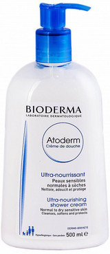 Очищуючий крем Bioderma Atoderm Ultra-Nourishing Shower Cream 500 мл