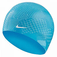 Шапочка для плавання Nike BIG SWOOSH SILICONE TRAINING CAP (Червона) Синій