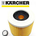 HEPA фільтр для пилососу Karcher WD 2 WD 3 6.414-552.0 - запчастини для пилососів, фото 3