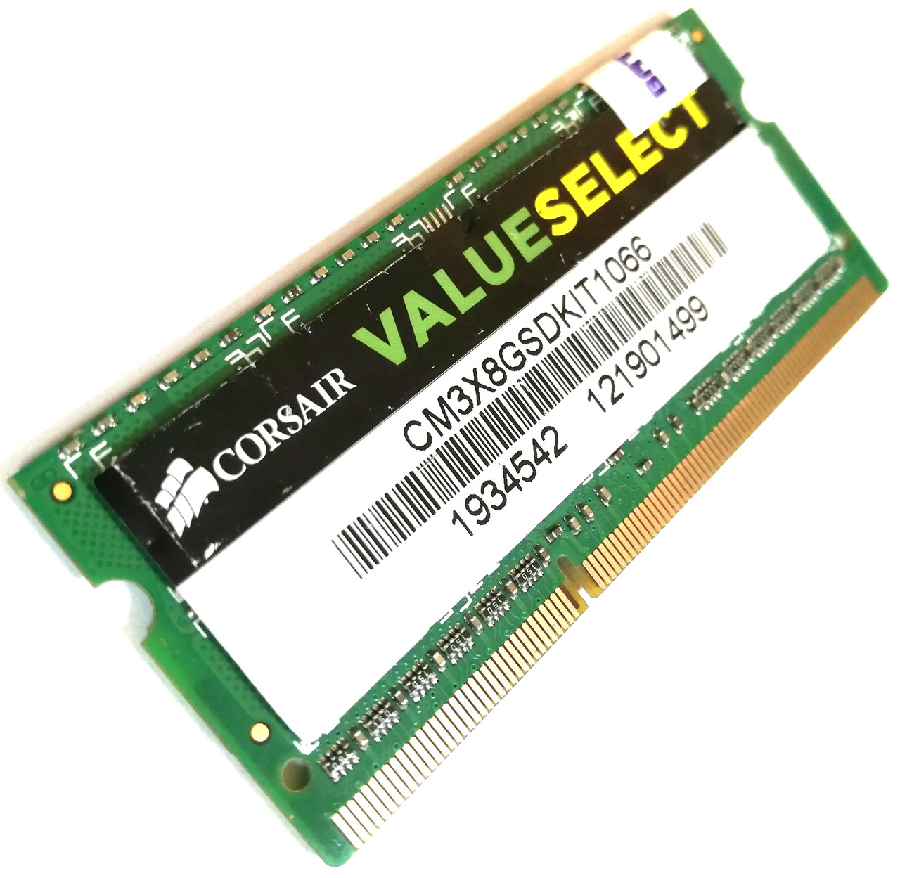 ecstasy Kom op regional Купить Оперативная память для ноутбука Corsair SODIMM DDR3 4Gb 1066MHz  8500s CL7 (CM3X8GSDKIT1066) Б/У, цена 407 ₴ — Prom.ua (ID#1139884232)