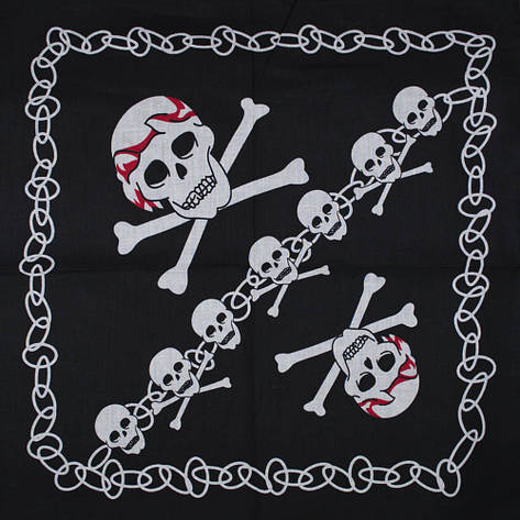Бандана BAN-065 Skulls Jolly Roger, фото 1
