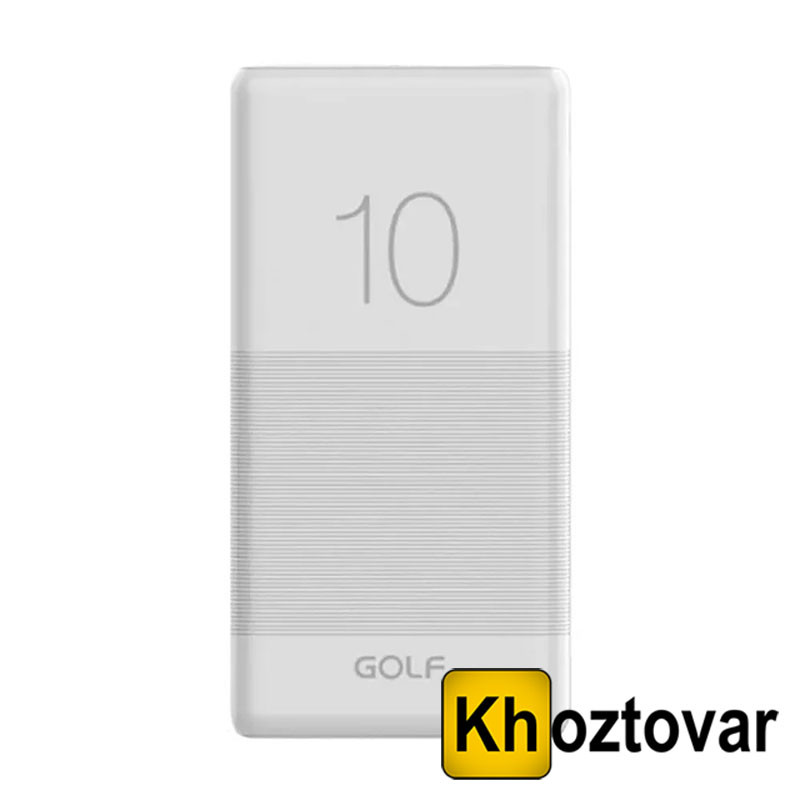 Зовнішній акумулятор Golf G80 10000 mAh  ⁇  Power Bank