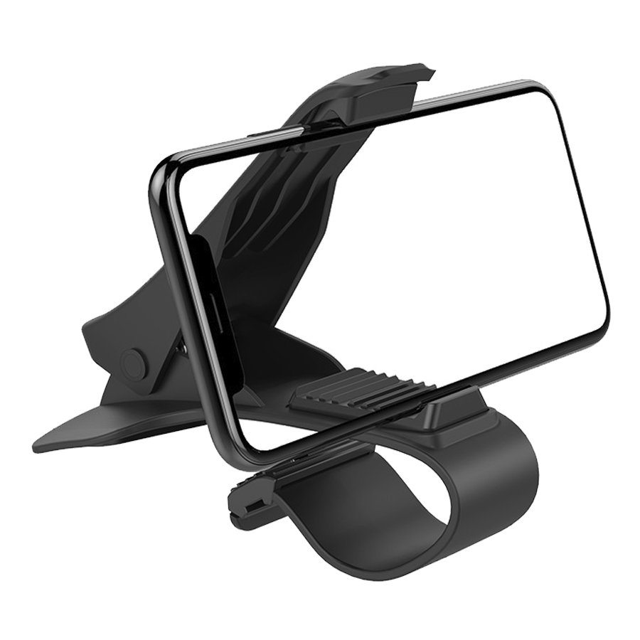 Тримач для телефону на панель приладів Hoco CA50 In-car dashboard phone holder (4"-7"). Black