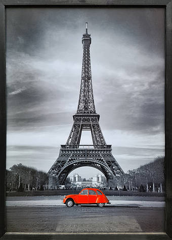 Фотокартина в дерев'яній рамі Paris 4 50х70 см POS-5070-266, фото 1