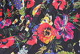 Тканина шифон принтований  № 2113, фото 6