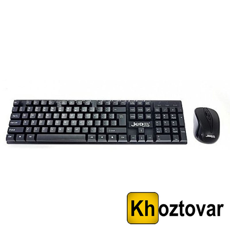 Бездротовий комплект клавіатура та мишка Jedel WS 630