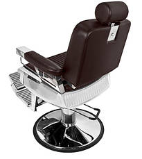 Перукарське чоловіче крісло Elegant Pro (коричневе), фото 2