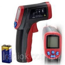 Пірометр інфрачервоний з лазерним покажчиком UT-380E ( -50~380 °C) DS:12:1; EMS:0,1-1,0