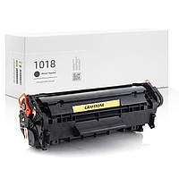 Картридж совместимый HP LaserJet 1018, чёрный, ресурс 2.000 стр., Gravitone (GTH-LJ-1018-BK)