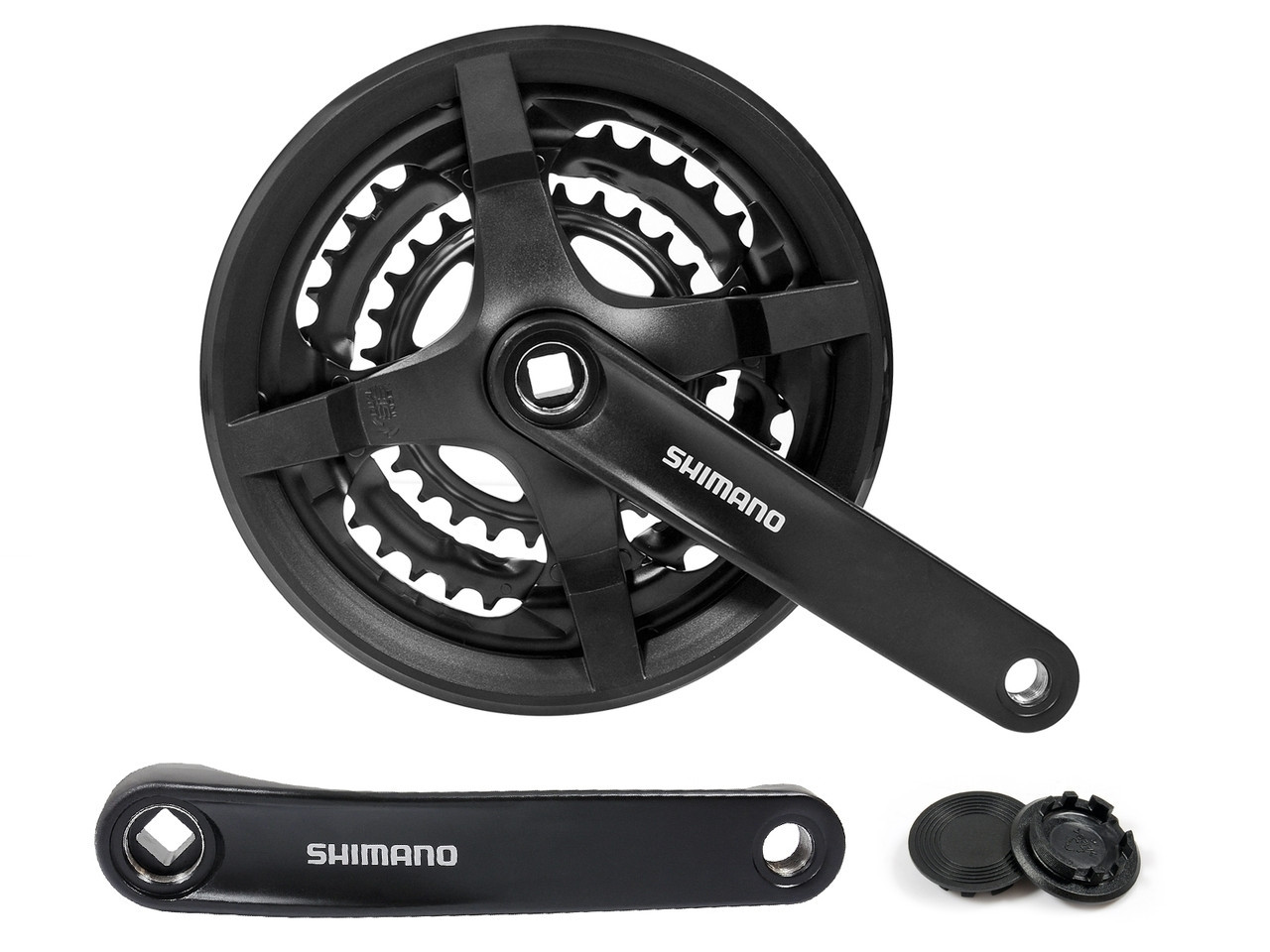 Шатуни SHIMANO FC-TY301 170 mm 42-34-24T