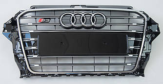 Решітка радіатора Audi A3 8v стиль S3 (чорна)