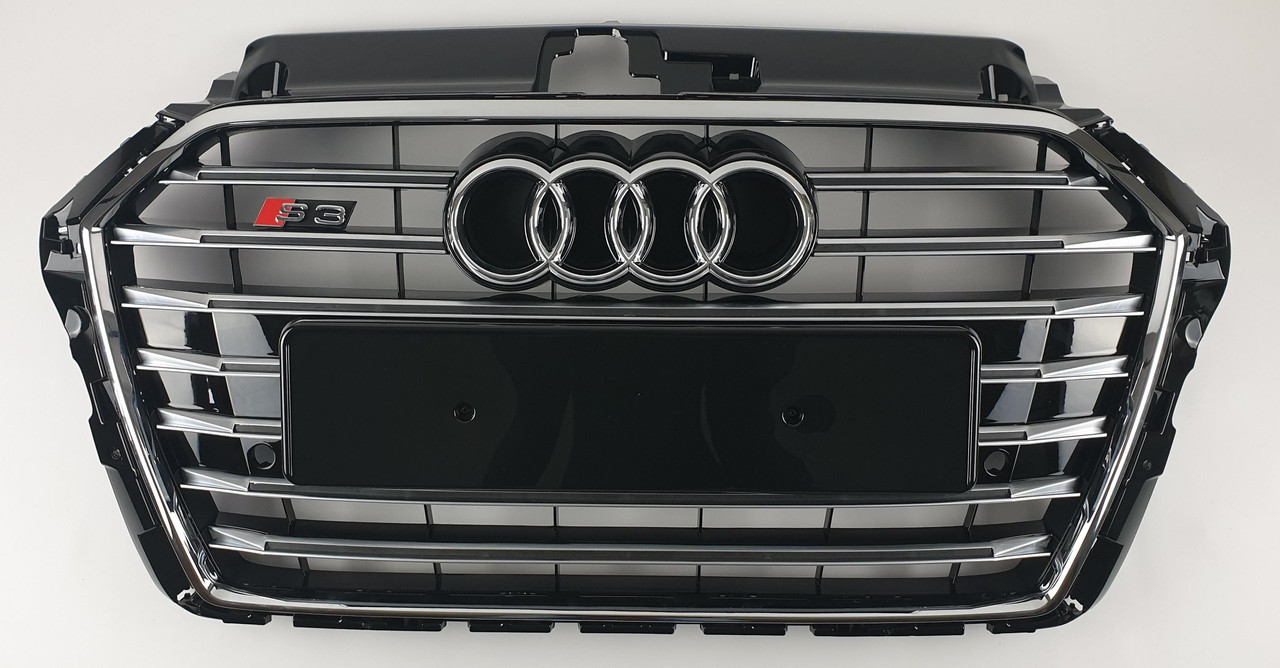 Решітка радіатора Audi A3 8V рестайлінг (2016+) стиль S3