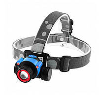 Налобний ліхтарик Bailong BL-8819 XPE+2LED, фото 2