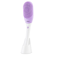 Силіконова Масажна Щітка для телу Beauty Body Brush Purple