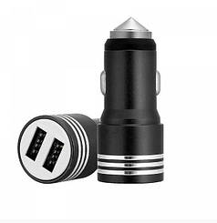Автомобільний Usb адаптер Car Usb hammer 152810