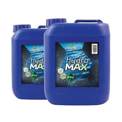 Добриво для гідропоніки VitaLink Hydro MAX Grow HW 5L A&B, фото 1