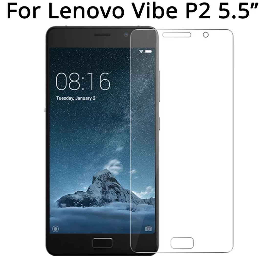 Захистне закалене скло для смартфону Lenovo Vibe P2