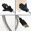 Шнур металевий долоня palms cable Lightning на Usb 154007, фото 3