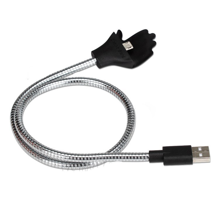 Шнур металевий долоня palms cable Micro Usb на Usb 152692