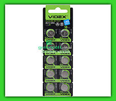 Батарейка часовая Videx AG13 / LR44/ G13/ LR44/ A76/ GP76A/ 357/ SR44W