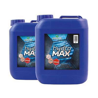 Поживний розчин для гідропоніки VitaLink Hydro MAX Bloom HW 5L A&B