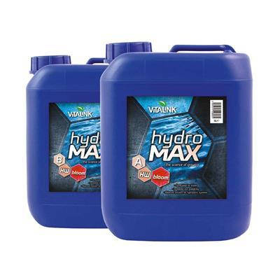 Поживний розчин для гідропоніки VitaLink Hydro MAX Bloom HW 5L A&B, фото 1